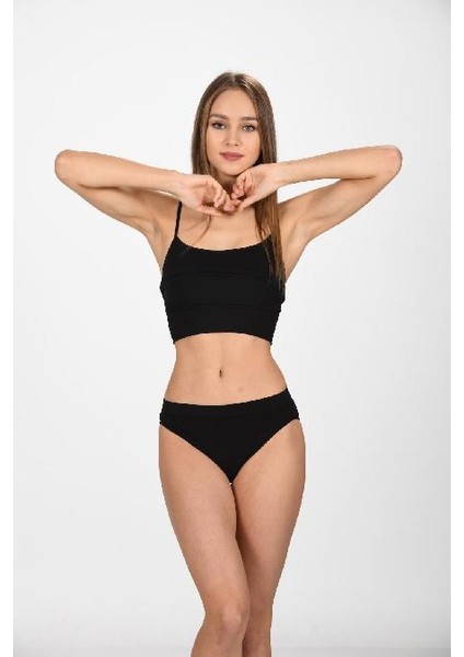 1006 Kadın Geniş Kenarlı Slip