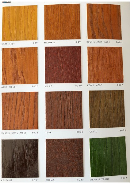 Vernikli Ahşap Koruyucu 2,5 Litre 3 Adet fiyatları