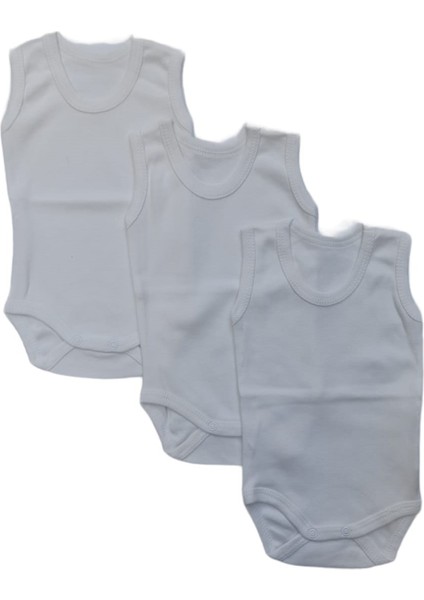 Kalın Askılı Çıtçıtlı Badi 3 Lü Paket