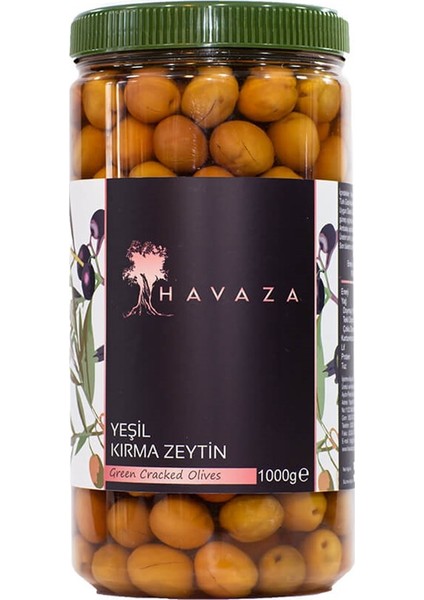 Yeşil Kırma Zeytin - 1000 Gr.