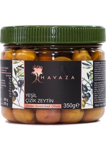 Yeşil Çizik Zeytin - 350 Gr.