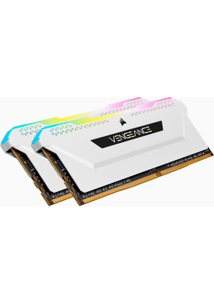 Vengeance Rgb Pro Sl 32GB(2X16GB) 3200MHZ Ddr4 Ram CMH32GX4M2E3200C16W