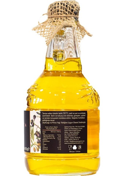 Erken Hasat Naturel Sızma Zeytinyağı - 500 Ml.