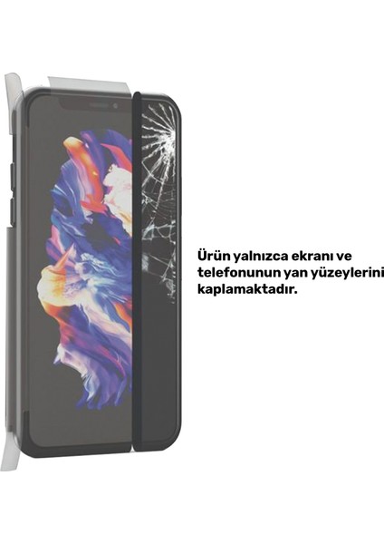 Apple iPhone x Uyumlu Ön ve Arka Koruma 360 Full Kaplama
