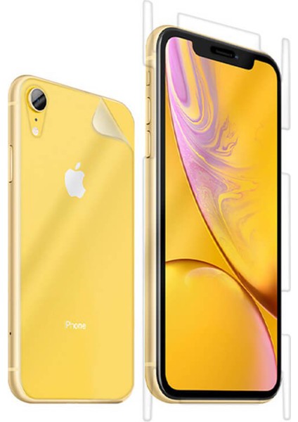 Apple iPhone Xr Uyumlu Ön ve Arka Koruma 360 Full Kaplama