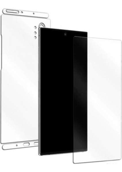 Samsung Galaxy Note 10 Uyumlu Ön ve Arka Koruma 360 Full Kaplama
