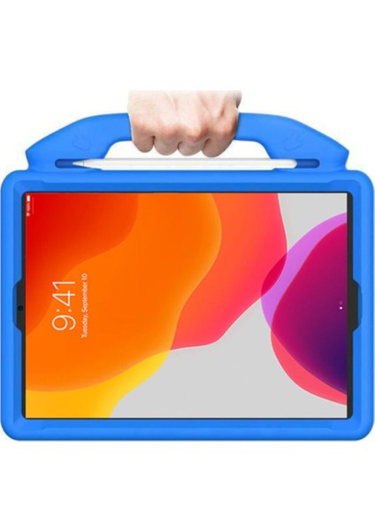 Apple iPad 5. Nesil 6. Nesil 9.7 Kılıf Tutmalı Standlı Silikon Case A1822 A1823 A1893 A1954