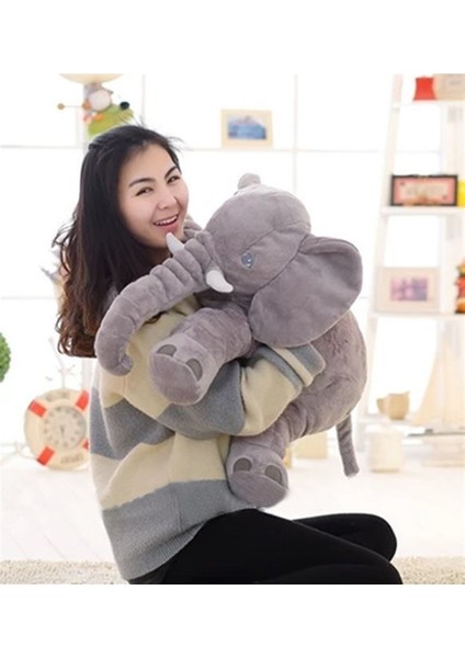 65 cm Yumuşacık Uyku Arkadaşı Açık Gri Fil modelleri