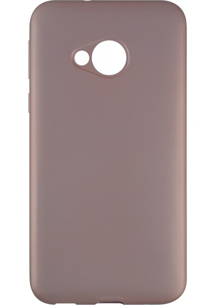 Htc U Play Uyumlu Suide Silikon Kılıf Rose Gold