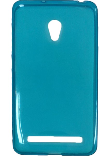 Asus Zenfone 5.5 Lite Uyumlu Arka Koruma Silikon Kılıf Mavi