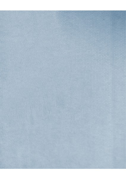 Açık Mavi Petek Kadife Dokulu Fon Perde Pilesiz Düz Dikişli Ekstrafor Büzgü 110 x 250 cm indirimleri