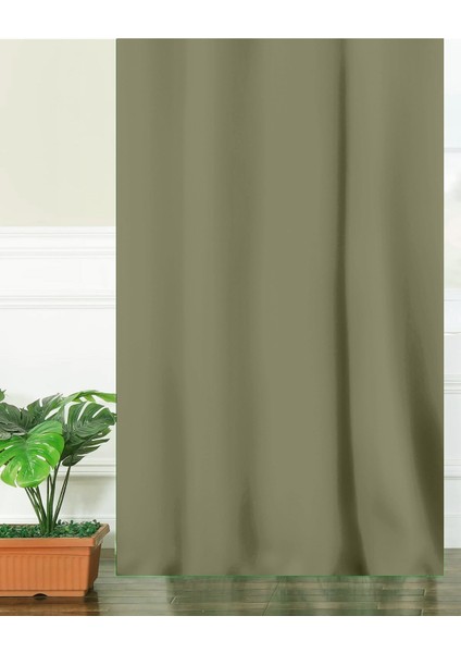 Su Yeşili Petek Kadife Dokulu Fon Perde Pilesiz Düz Dikişli Ekstrafor Büzgü 80 x 250 cm fırsatları