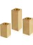 Brass Pirinç Şamdan 3 Lü Set 1