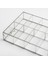 Gümüş Silver Kapaklı 10 Bölmeli Takı Aksesuar Çikolata Kutusu 30X20X6CM 2