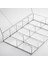 Gümüş Silver Kapaklı 10 Bölmeli Takı Aksesuar Çikolata Kutusu 30X20X6CM 4