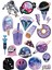 Galaksi Laptop Tablet Stickers 5