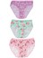 Kız Çocuk 840 Desenli 3'lü Slip Renkli 2
