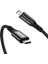 100W USB-C to USB-C 3.1 Gen2 Hızlı Şarj Destekli Data Kablosu - 2 Metre - XCC-1007 - Siyah 1