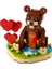 Iconic 40462 Valentine's Brown Bear 4
