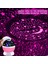 Star Master Dönen Yıldızlı Gökyüzü Projeksiyon Gece Lambası Pembe 2