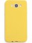Samsung Galaxy J710 J7 2016 Uyumlu Nano Silikon Kılıf Sarı 1