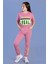 Toontoy Kız Çocuk Crop Model Cep Detaylı Baskılı Eşofman Takımı 1