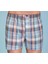 1070 Erkek Havlu Bel Desenli Poplin Boxer Short 1