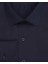 Slim Fit Armür Desenli Lacivert Erkek Gömlek 2