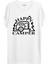 Fossa Kamp Temalı Baskılı T-Shirt - W 1