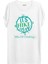 Oster Kamp Temalı Baskılı T-Shirt - W 1