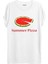 Ersa Kamp Temalı Baskılı T-Shirt - W 1