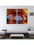 Eyfel Kulesi Gece Kanvas Tablo 80 x 70 cm 4