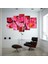 Menekşeler Kanvas Tablo 140 x 80 cm 4