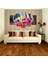 Çiçekler Kanvas Tablo 225 x 130 cm 3