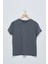 Kadın Gri Basic T-Shirt 1