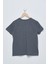 Kadın Gri Basic T-Shirt 2