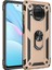 Xiaomi Redmi Note 9 Pro 5g Kılıf Çift Katmanlı Yüzüklü Manyetik Vega Kapak + Tam Kaplayan 6d Nano Ekran Koruyucu 1