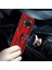 Xiaomi Redmi Note 9 Pro 5g Kılıf Çift Katmanlı Yüzüklü Manyetik Vega Kapak + Tam Kaplayan 6d Nano Ekran Koruyucu 2