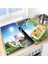 Dekoratif Cam Ocak Koruyucu ve Kesim Tahtası Zambak 60 x 52 cm 2 Parça 4'lü Ocaklar 2