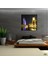 Palmiye ve Nehir Kanvas Tablo 120 x 120 cm 2