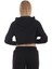 Kapüşonlu Bağcık Detaylı Crop Sweatshirt 3