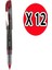 Lp-68 Roller Kalem Liquid Pen Konik Uç 12'li Kırmızı 1
