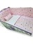 Bebek Çocuk 60 x 120 cm Uyku Seti Pembe Hilal Desenli/pembe Yıldızlı 7 Parça 1