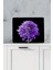 Mor Orkide Desenli Mutfak Duş Lavabo Arkası Koruyucu - 50 x 56 cm 1