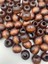 22MM Kahverengi Ahşap,tahta Boncuk (100GR,~32 Adet Boncuk) 1