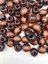 22MM Kahverengi Ahşap,tahta Boncuk (100GR,~32 Adet Boncuk) 2
