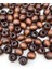18MM Kahverengi Ahşap,tahta Boncuk (100GR,~60 Adet Boncuk) 3