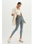 Keten Blazer Ceket Naturel 2