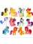 12 Figür Kanatlı Pony Oyuncak Atlar 1