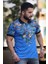 Saks Çiçek Detaylı Polo Tişört 2885 2